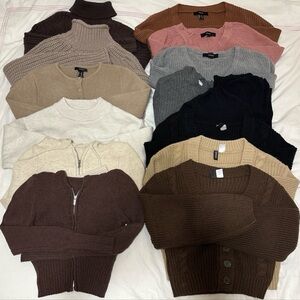 15-piece Sweater/Knits Bundle